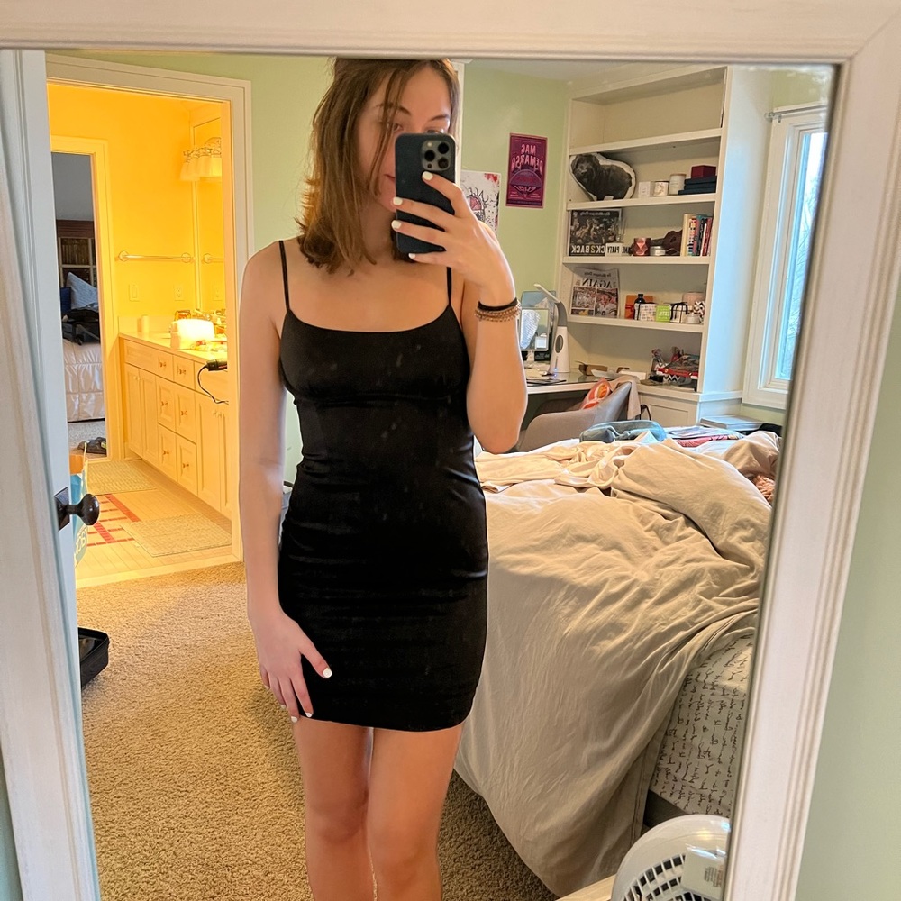 Black going out Dress; size small; great condition